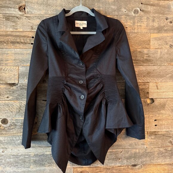 Ivan Grundahl Linen Blazer Size 36 - Picture 2 of 12